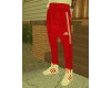 FLY (A)  RED JOGGERS