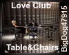 [BD]LoveClubTable&Chairs