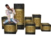 !AS! Blk & Gold Pose Box