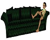 Comfy Couch, Green, Blac