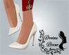 cream dress heel