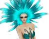 mermaid blue hair