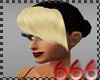 (666) blonde bang