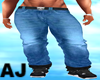AJ  Mens Jeans Blue
