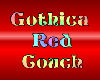 Gothica Red Couch