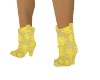 Yellow Bridesmaid boots