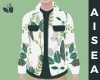 Green plant jacket