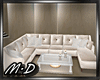 MD White Sofa Set
