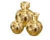 Glowing Gold Vases