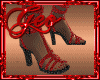 Geo Diva Boots Short Red