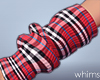 Fall Plaid Arm Warmer