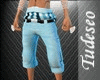 [TD]Aqua Shorts w/Boxers