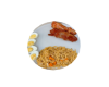 Noodles & egg