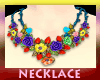 n: flower necklace