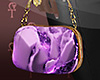 HLS|Marble Clutch-Purple