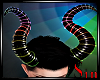 Multicolour Rave Horns