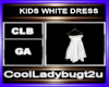 KIDS WHITE DRESS