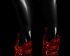 [YD] GOTH BOOTS RED