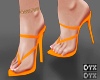 DY! Orange Heels