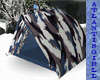 (AG)Blue Camo Tent