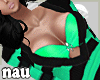 ~nau~ Rua Dress Green