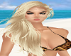 Blond Windy Beach Hair