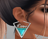 SR~LOve Turquoise Earrin