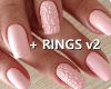! Baby Pink Nails Rings2