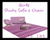 Girls Study Sofa & Chair