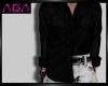~aGa~ Leather Shirt Fit