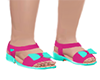 A~Pretty Peppa Sandals
