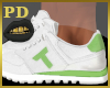 [PD]LGreen/White Sneaker