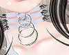 Spike Choker White