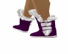 Purple(COL)Fur Boots