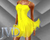 JVD Pretty Yellow Dress