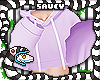 Crop Hoodie Lilac