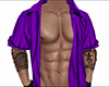 Open Shirt - Purple (M)