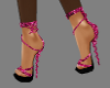 {LA} Pink bling heels