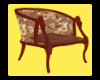 Redwood Chair With Print