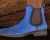 Blue Chelsea Boots (F)