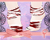 P| Bandaged Feet Red