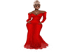 Aten Red Gown