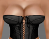 H/Leather Corset Top