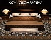 KC~ CEDARVIEW Cuddle Bed