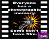 Photographic memory -stk