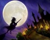 sticker halloween witch