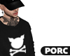 🐷 Porc Hoodies Black