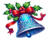 Christmas Bell Blue