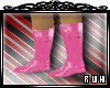 [R] Pink Rainm Boot