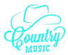NEON TEAL COUNTRY MUSIC